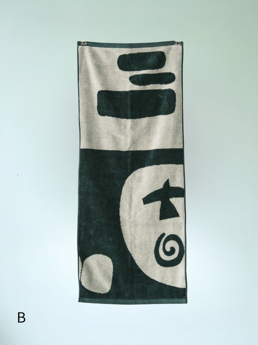 FACE TOWEL 006 "window"