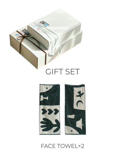 GIFT SET - フェイスタオル2点セット