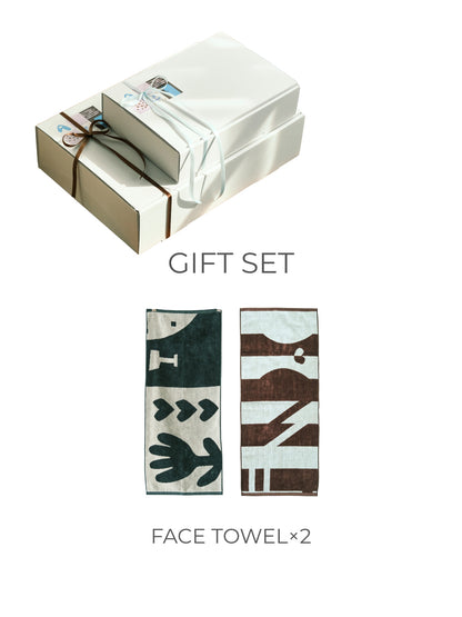 GIFT SET - フェイスタオル2点セット