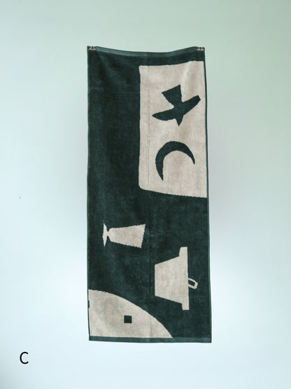FACE TOWEL 006 "window"