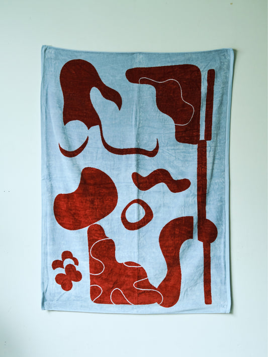 TOWEL BLANKET 004 "cat"