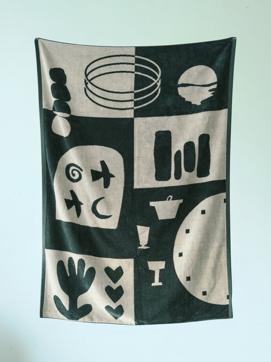 TOWEL BLANKET 006 "window"
