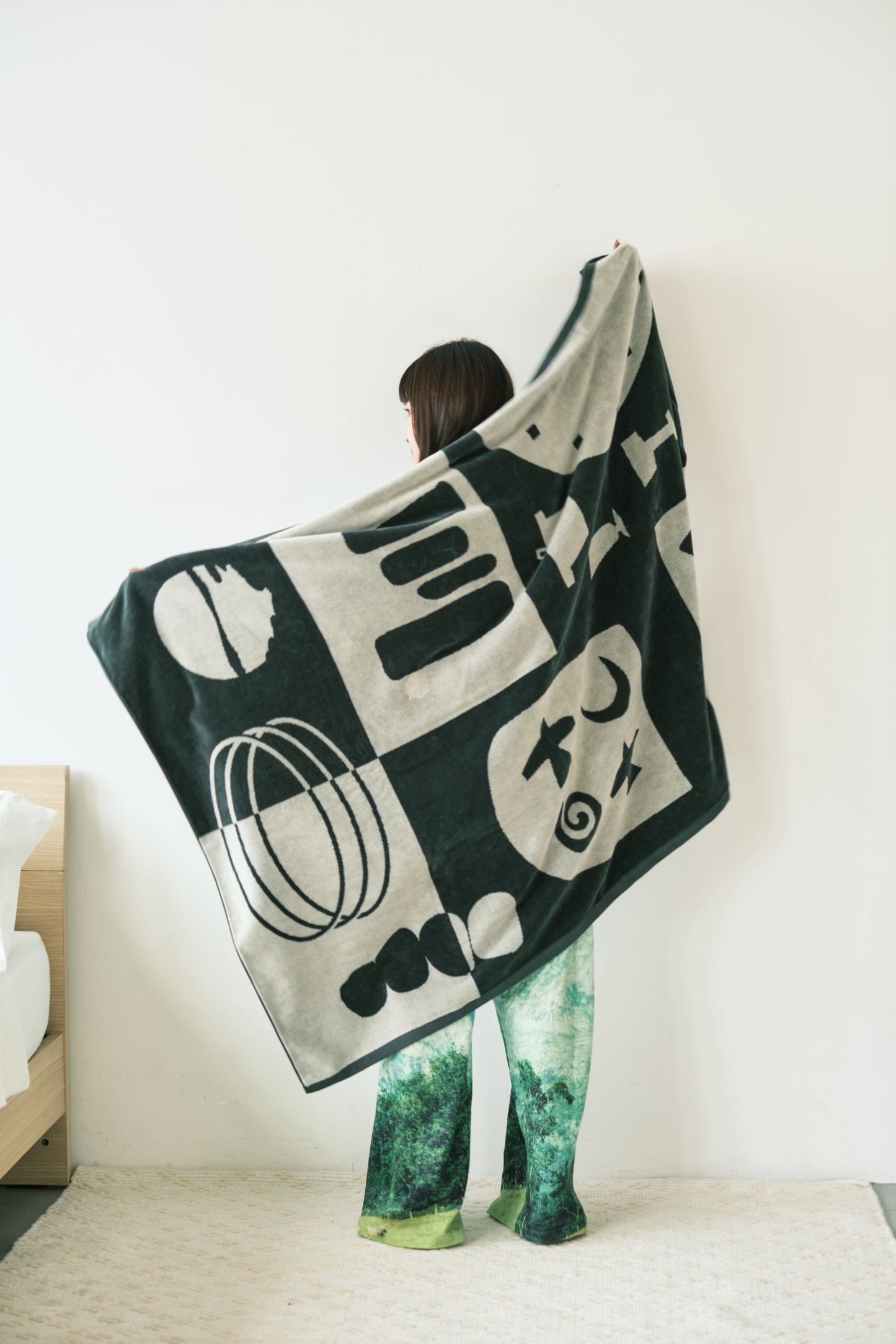 TOWEL BLANKET 006 "window"